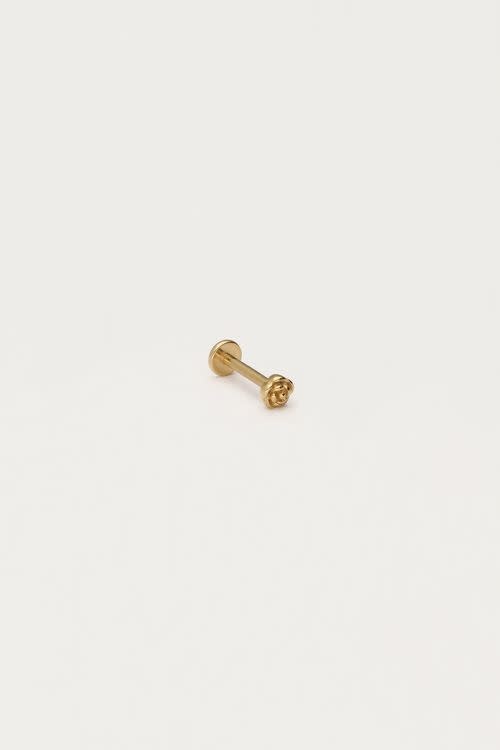 Earstud piercing 1pc rose MJ12679 Gold