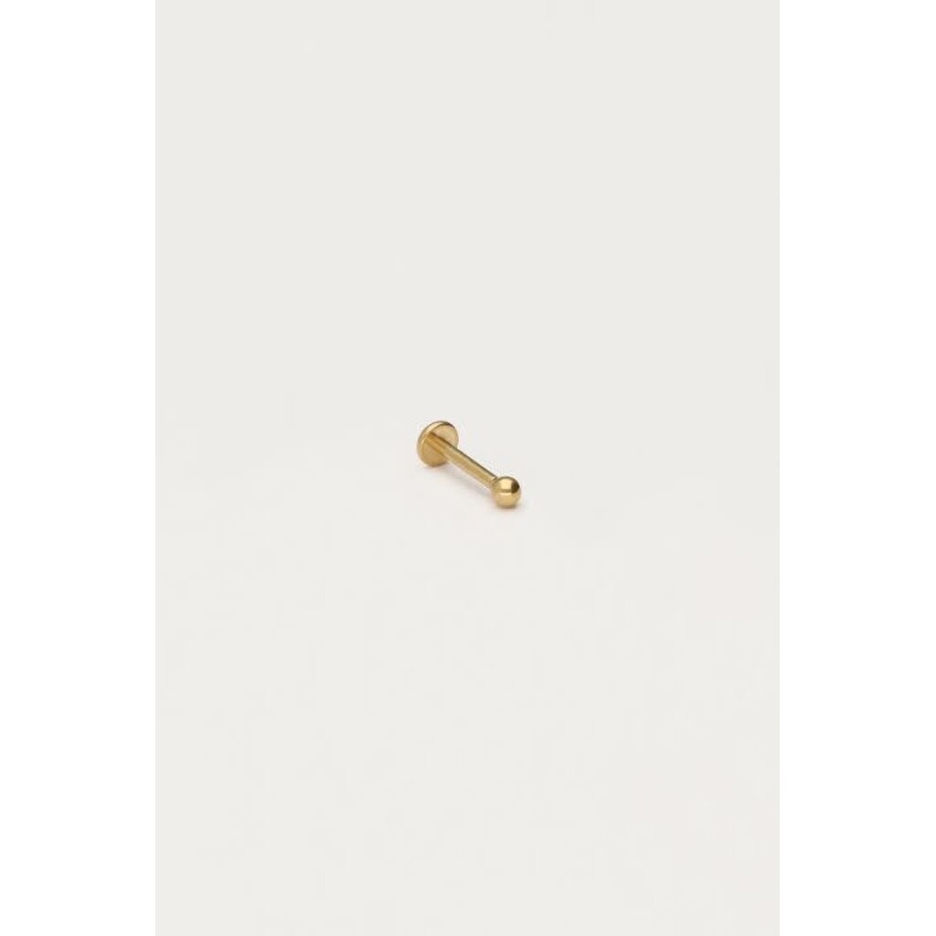 Earstud piercing 1pc 1 dot MJ12674 Goud
