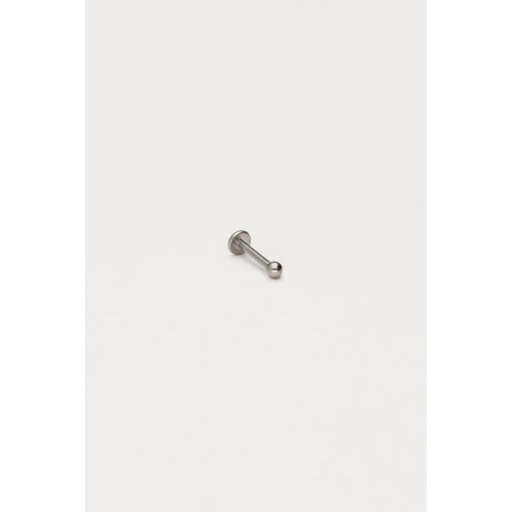 Earstud piercing 1pc 1 dot MJ12674 Zilver