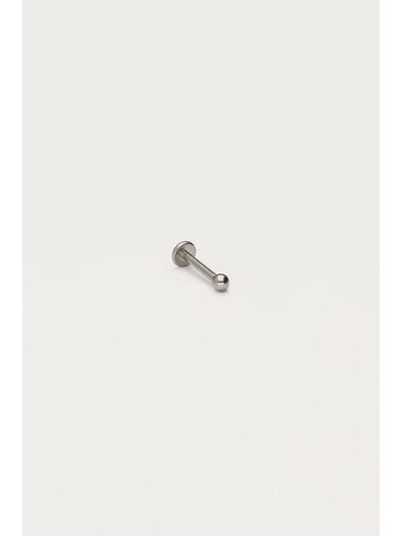 Earstud piercing 1pc 1 dot MJ12674 Silver