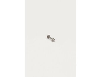 Earstud piercing 1pc 3 dots MJ12673 Silver