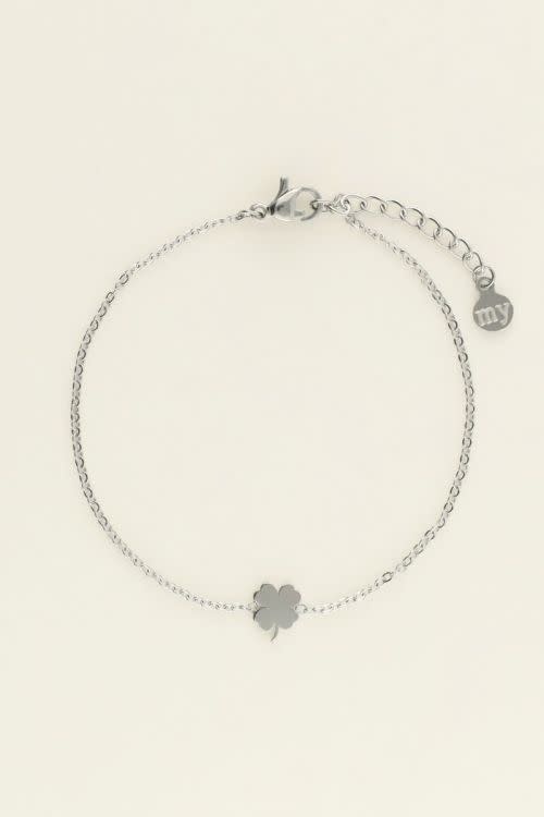 Bracelet clover MJ03136 Silver