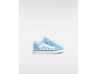 Old Skool V COLOR THEORY CHECKERBOARD Heritage Blue VN0009RCE2W1