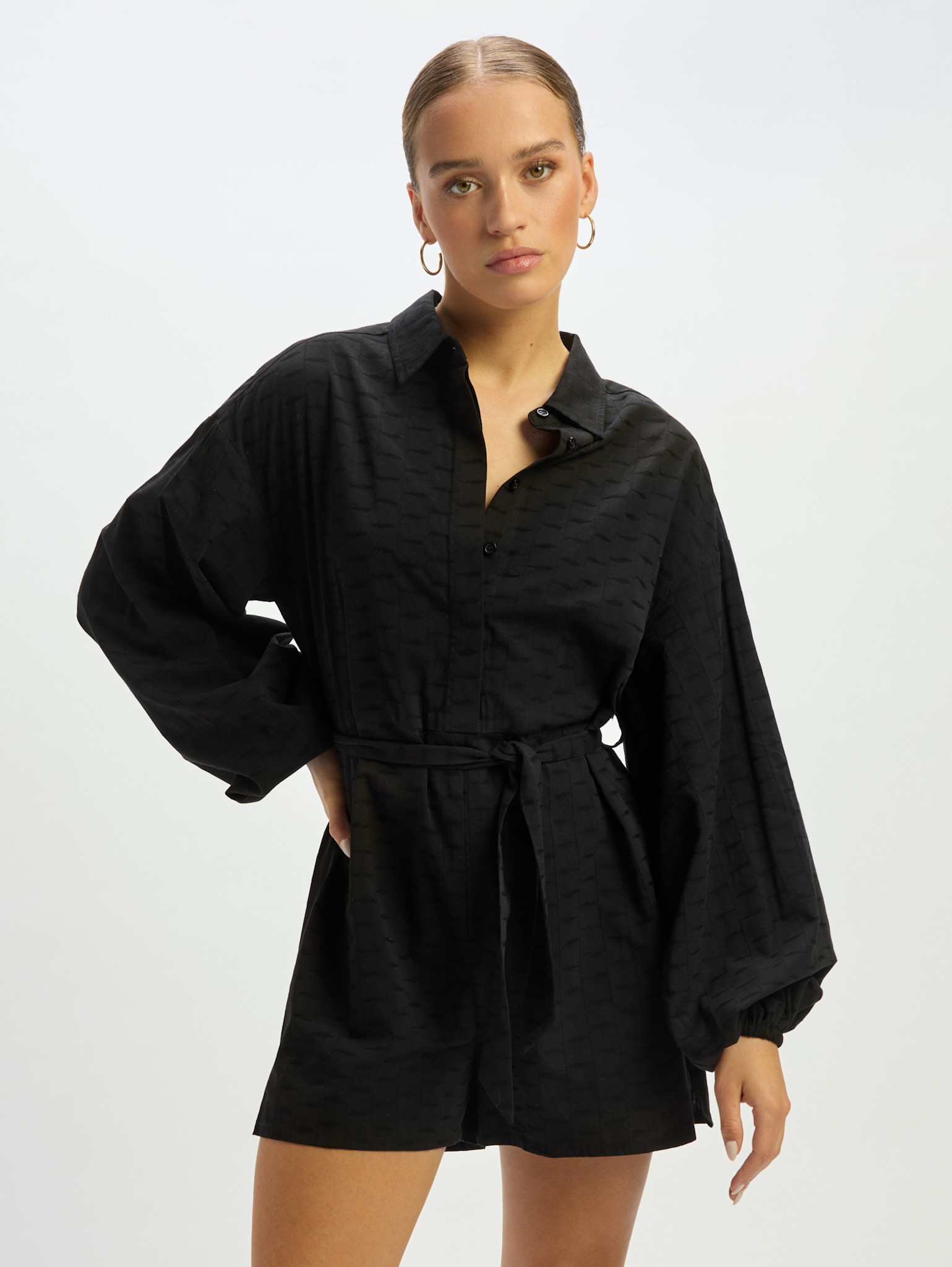 oversized playsuit DELPHINE R2503345668 black