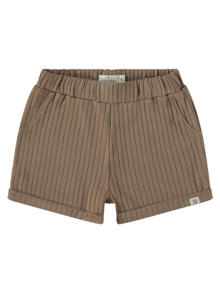 A Tiny Story baby short TIN25329244 caramel