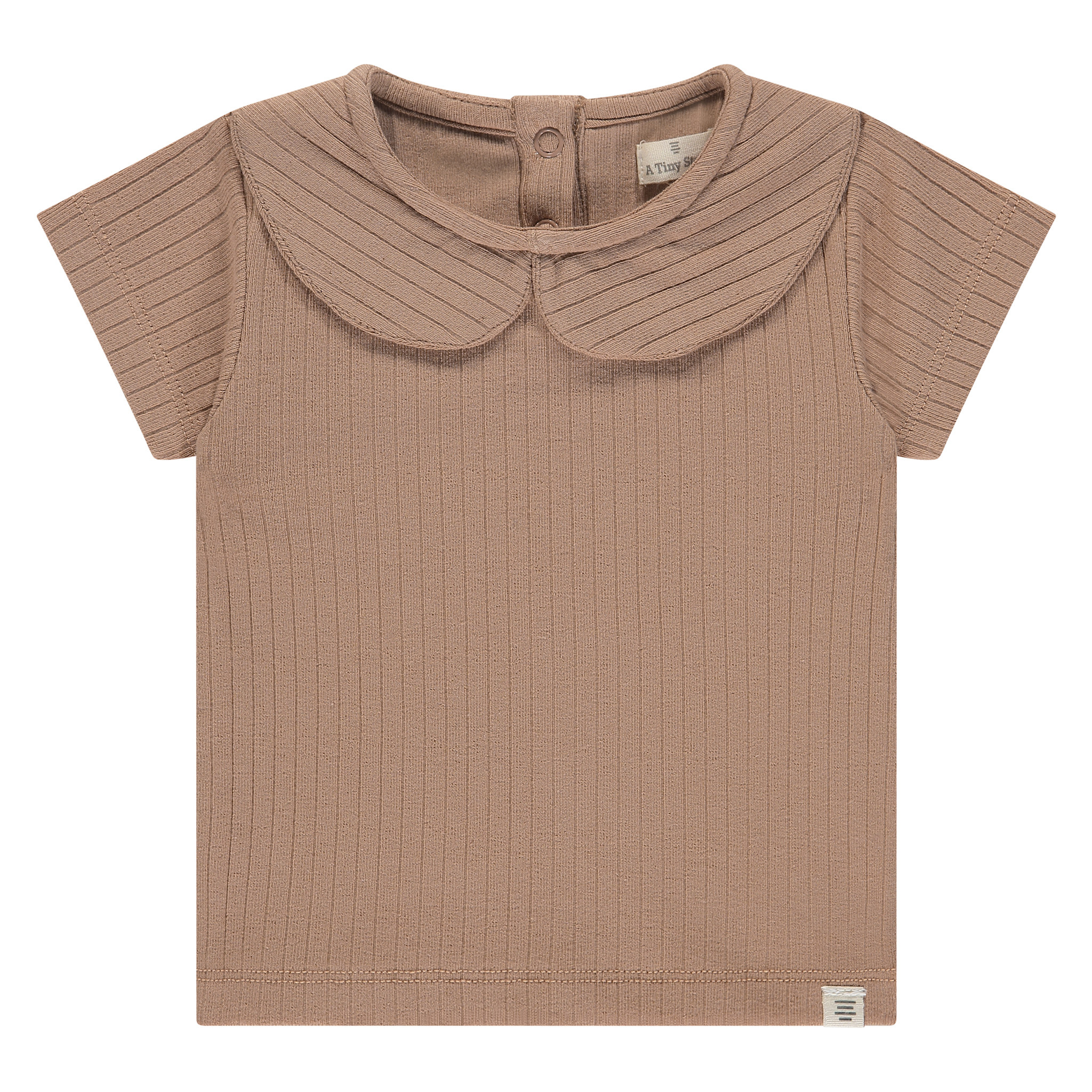 baby t shirt shortsleeve TIN25329643 dusty coral