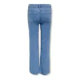 KOGJUICY WIDE PEARL DNM JEANS 15354111 Light Blue Denim PEARLS