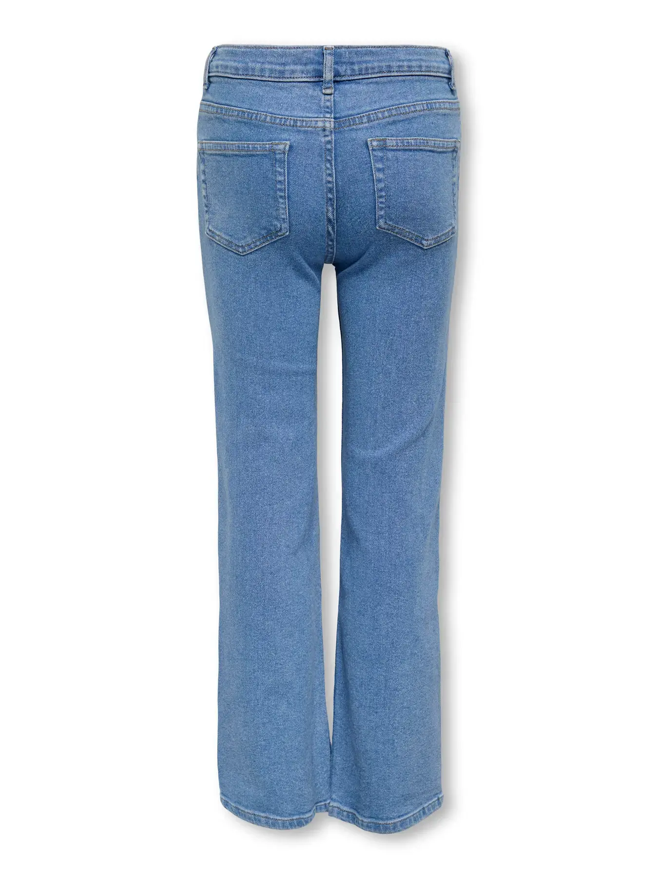 KOGJUICY WIDE PEARL DNM JEANS 15354111 Light Blue Denim PEARLS