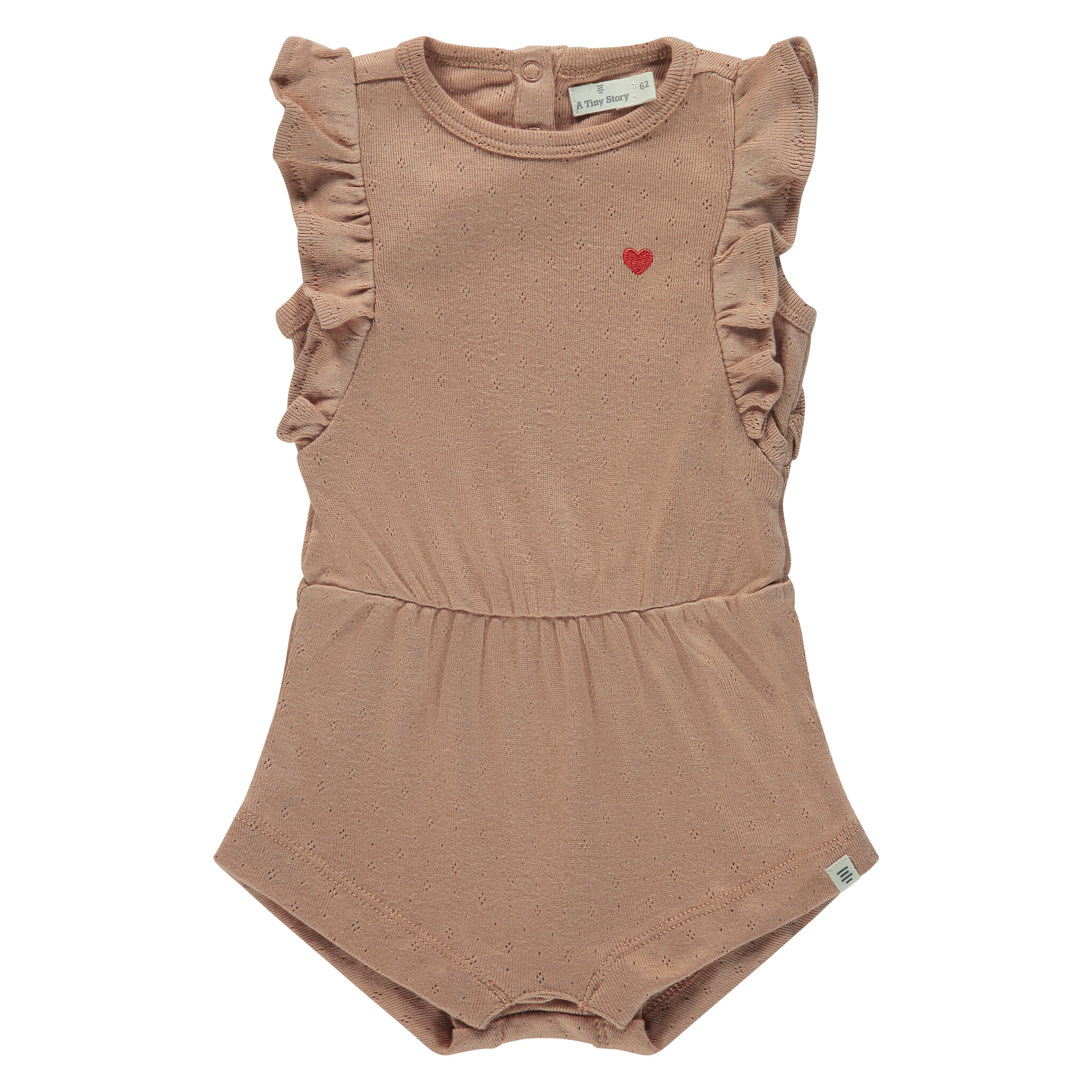 baby suit shortsleeve TIN25329742 dusty coral
