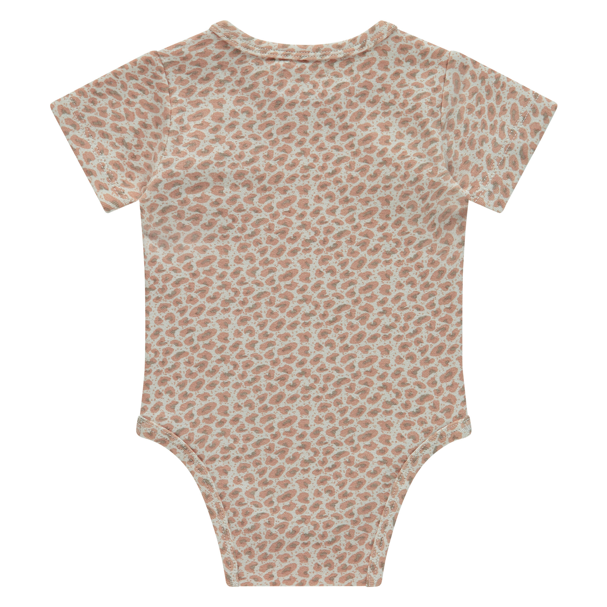 baby romper shortsleeve TIN25329646 dusty coral