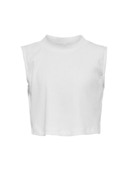 KIDS ONLY KOGLINEA LIFE S/L SHORT TOP JRS 15264306 Bright White