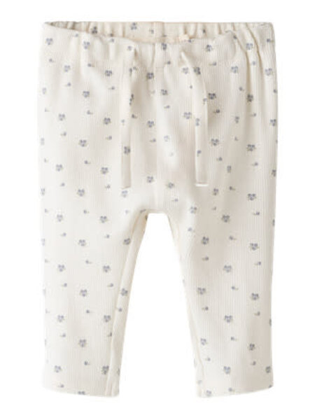 Lil Atelier NBNLAGO MIO PANT LIL 13251847 Coconut Milk BLUEBERRY