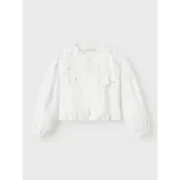 NMFHELLIA LS SHIRT 13242281 Bright White