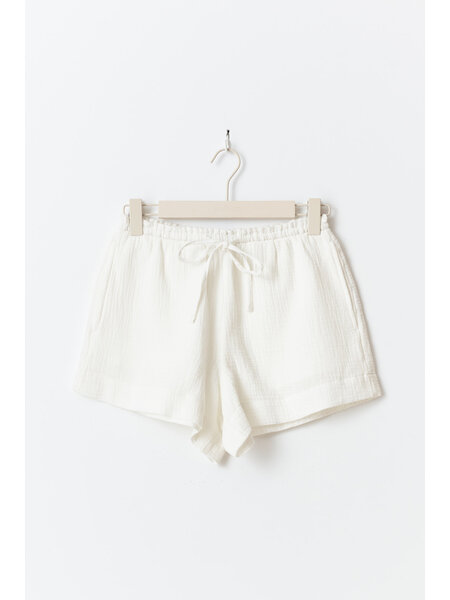 Gina Tricot Gauze shorts 22294 White (1000)
