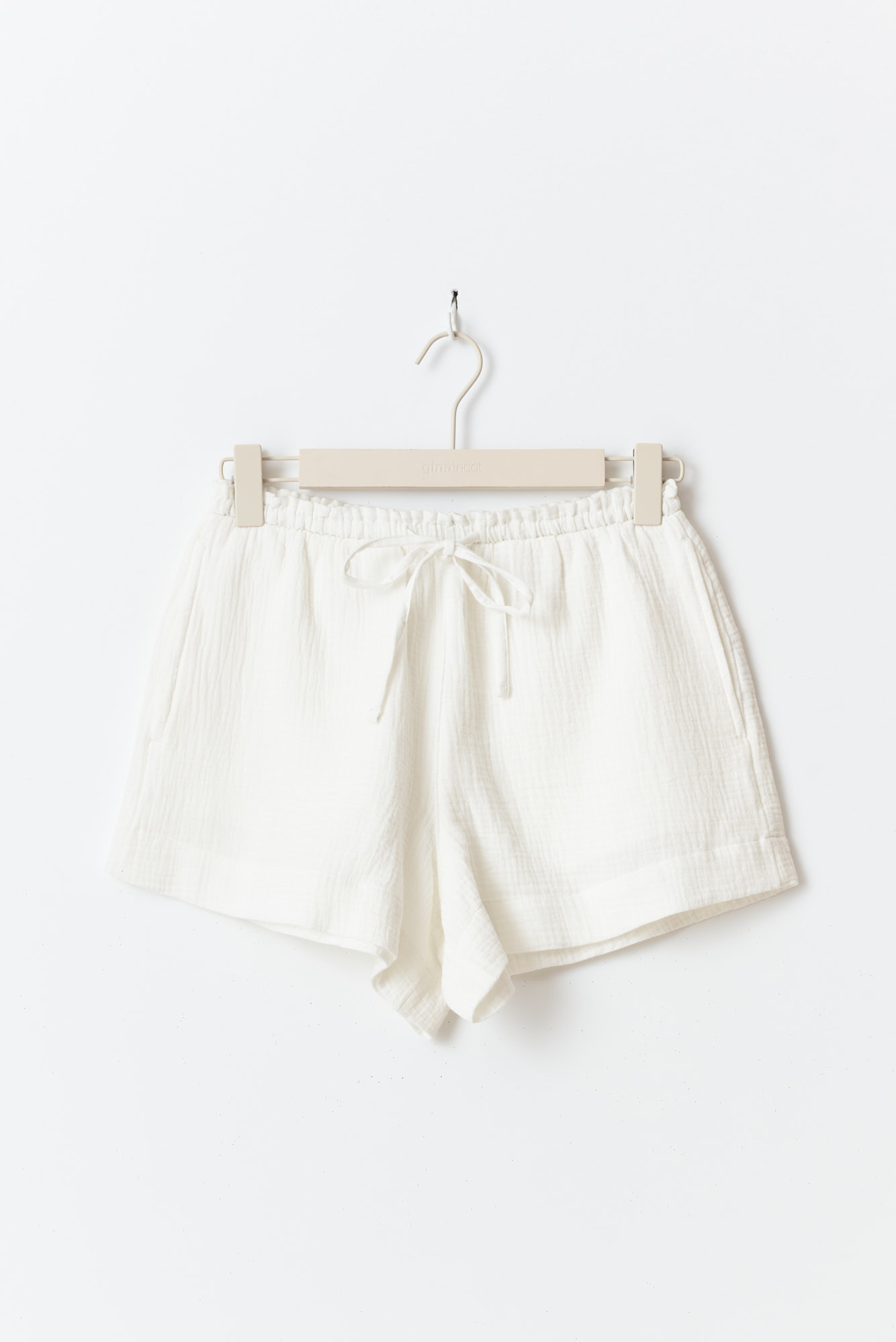 Gauze shorts 22294 White (1000)