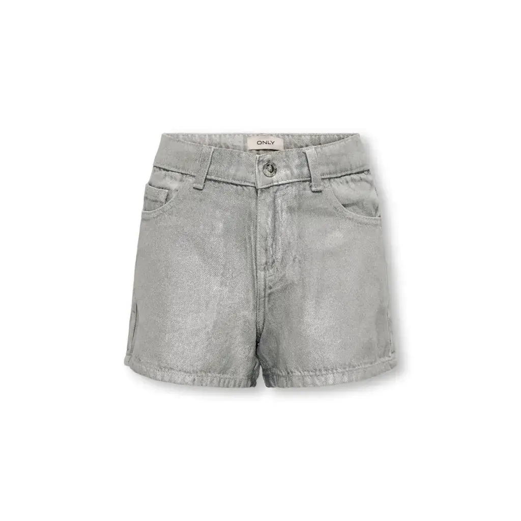 KIDS ONLY KOGROBYN FOIL SHORTS DNM AKM 15350078 Medium Grey Denim