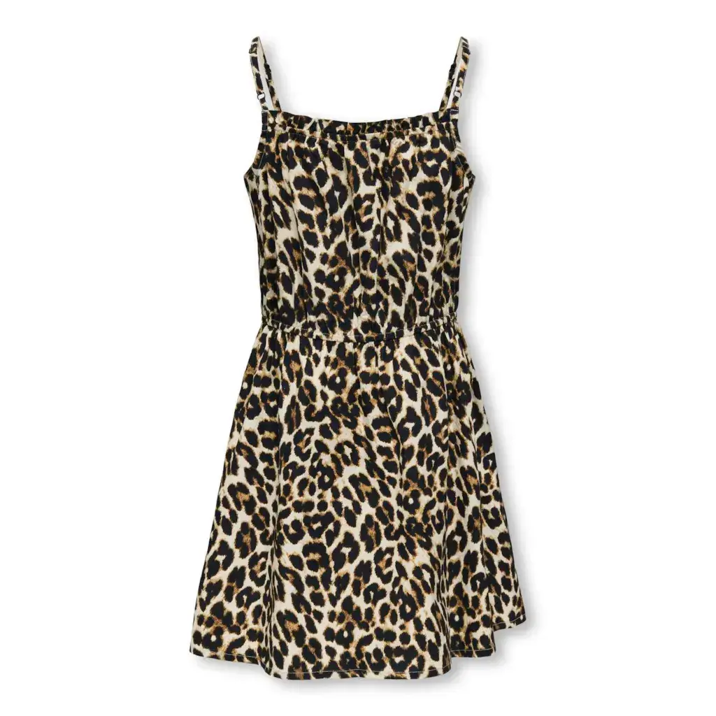 KIDS ONLY KOGCLARA STRAP DRESS WVN 15349698 Black With Black Leo