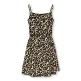 KOGCLARA STRAP DRESS WVN 15349698 Black With Black Leo