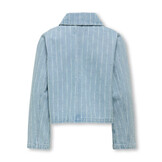 KOGLERIN LS POCKET STRIPE DNM JACKET 15359812 Light Blue