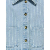 KOGLERIN LS POCKET STRIPE DNM JACKET 15359812 Light Blue