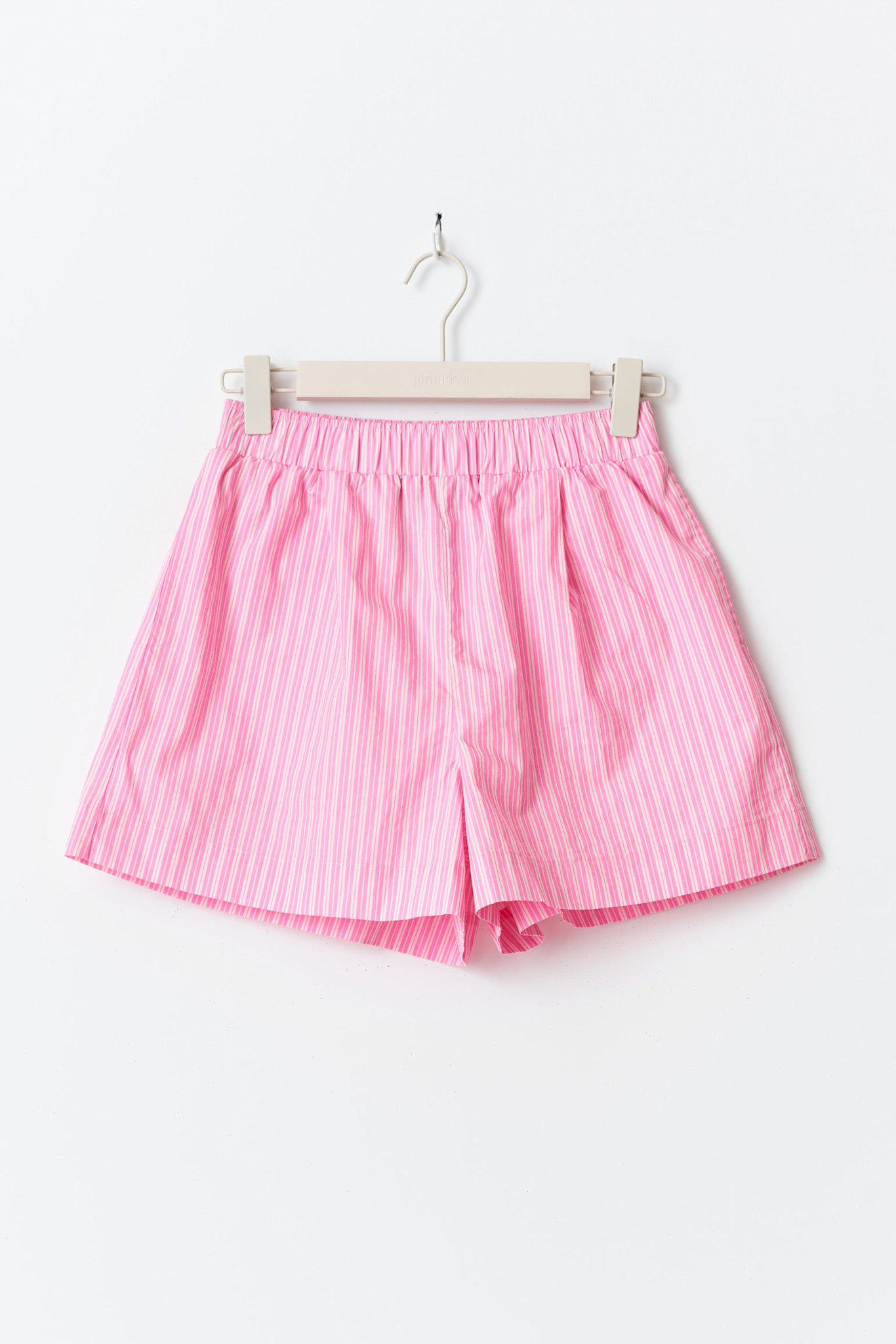 Poplin shorts 22326 Pink stripe