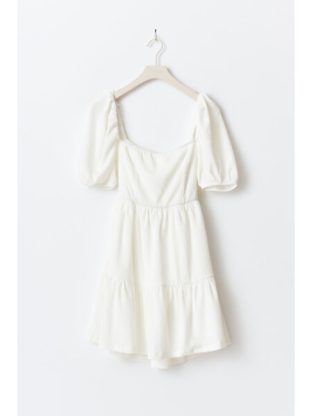 Gina Tricot Tie back mini dress 24973 Offwhite