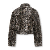 KOGSANDRA-LUMI PRINTED JACKET PNT 15355510 Black Leo