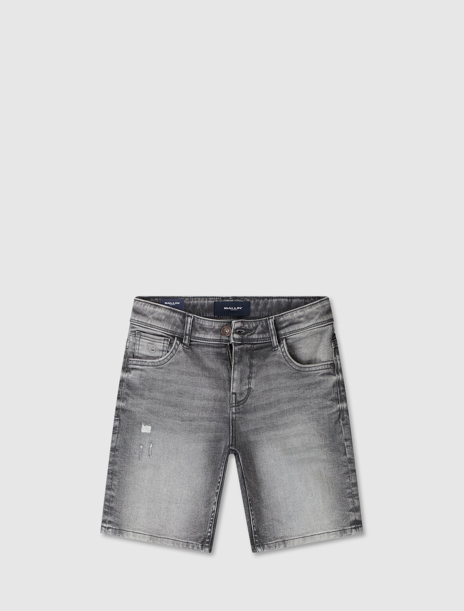 The Jaxx Slim fit Denim Shorts K1401 Denim Dark Grey