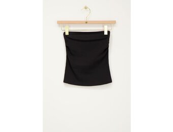 Strapless top rib MJ12649 black