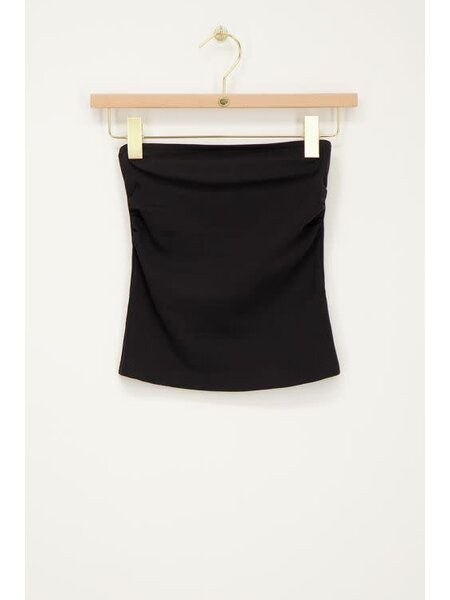 Strapless top rib MJ12649 black