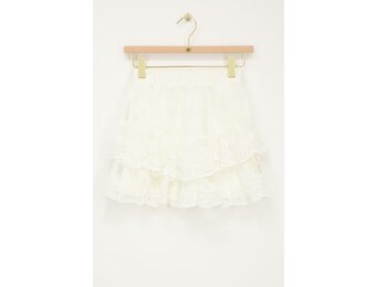 Lace skirt MJ13592 White