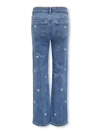 KMGJUICY WIDE LEG HEART EMB JEANS NOOS 15358387