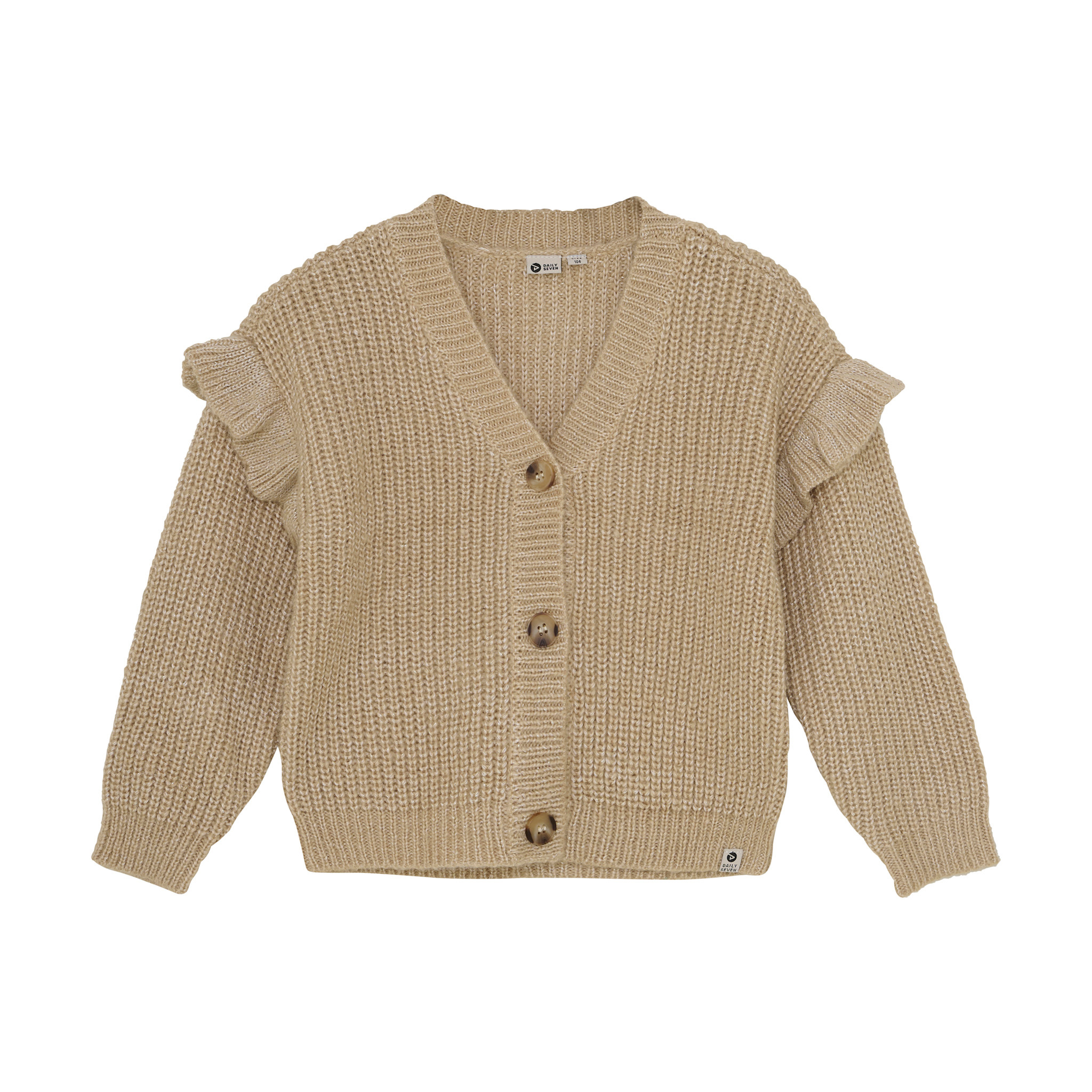 Fancy Knitted Cardigan 930210 2227 Latte Sand