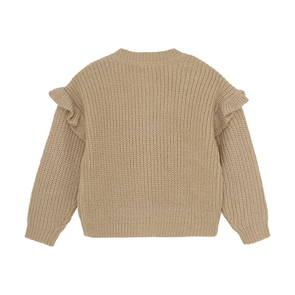 Fancy Knitted Cardigan 930210 2227 Latte Sand