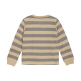 T-shirt Longsleeve Stripe 920190 2227 Latte Sand