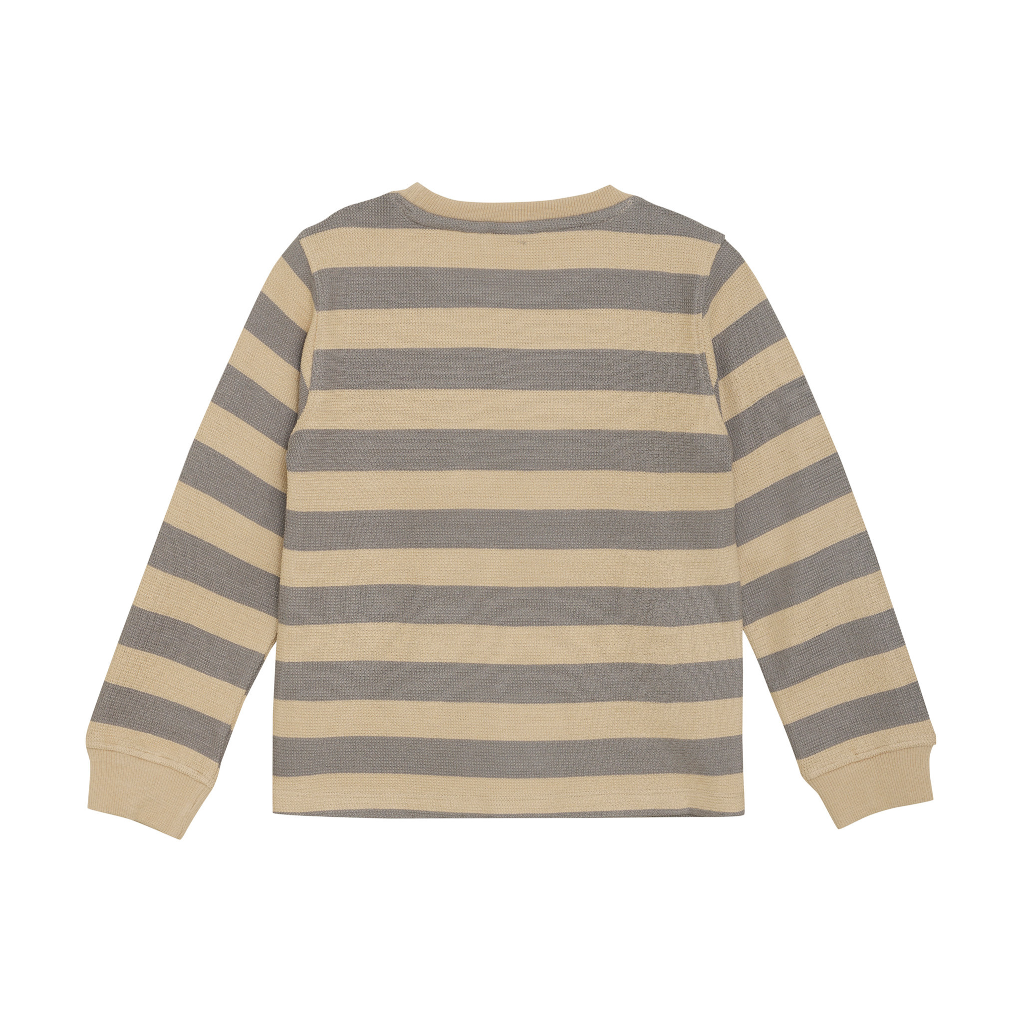 T-shirt Longsleeve Stripe 920190 2227 Latte Sand