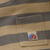 T-shirt Longsleeve Stripe 920190 2227 Latte Sand