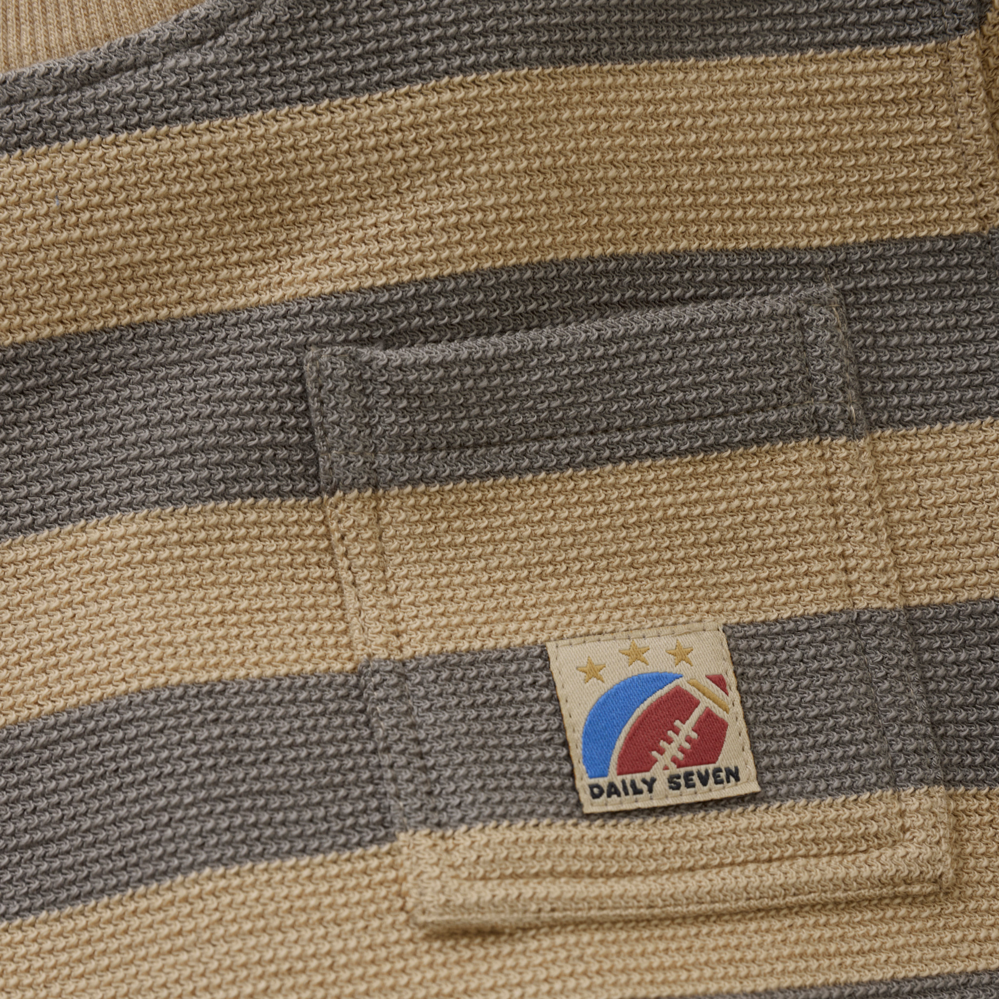 T-shirt Longsleeve Stripe 920190 2227 Latte Sand