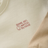 Oversized Sweater Cut&Sew 920180 1700 Off White