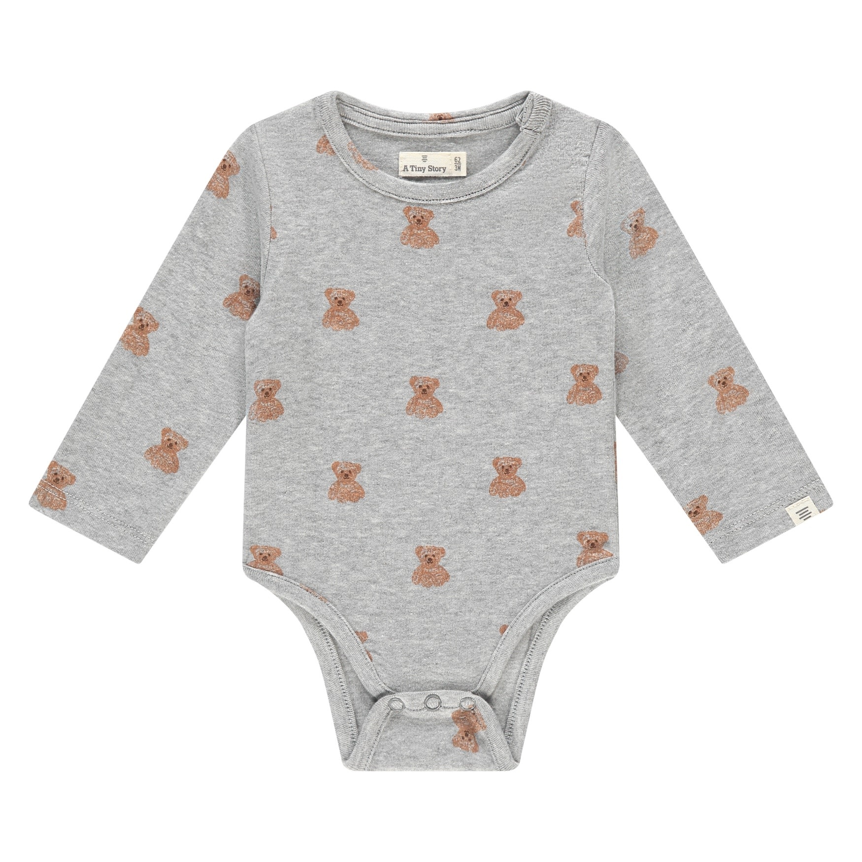 baby romper long sleeve TIN25429638 13 light grey melange