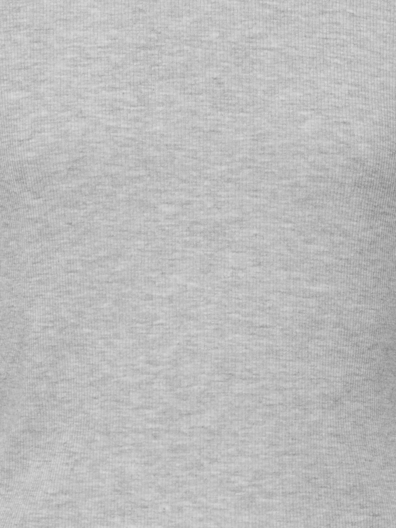 KOGBINA LIFE L/S O-NECK TOP JRS 15356857 Light Grey Melange