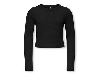 KOGBINA LIFE L/S O-NECK TOP JRS 15356857 Black
