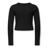 KOGBINA LIFE L/S O-NECK TOP JRS 15356857 Black