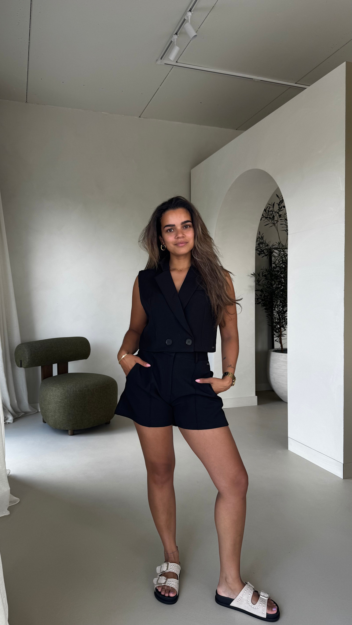 Shorts chique - black