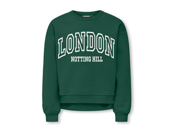 KOGVICTORY LIFE L/S O-NECK SWT 15356797 Pineneedle London/Cloud Dancer