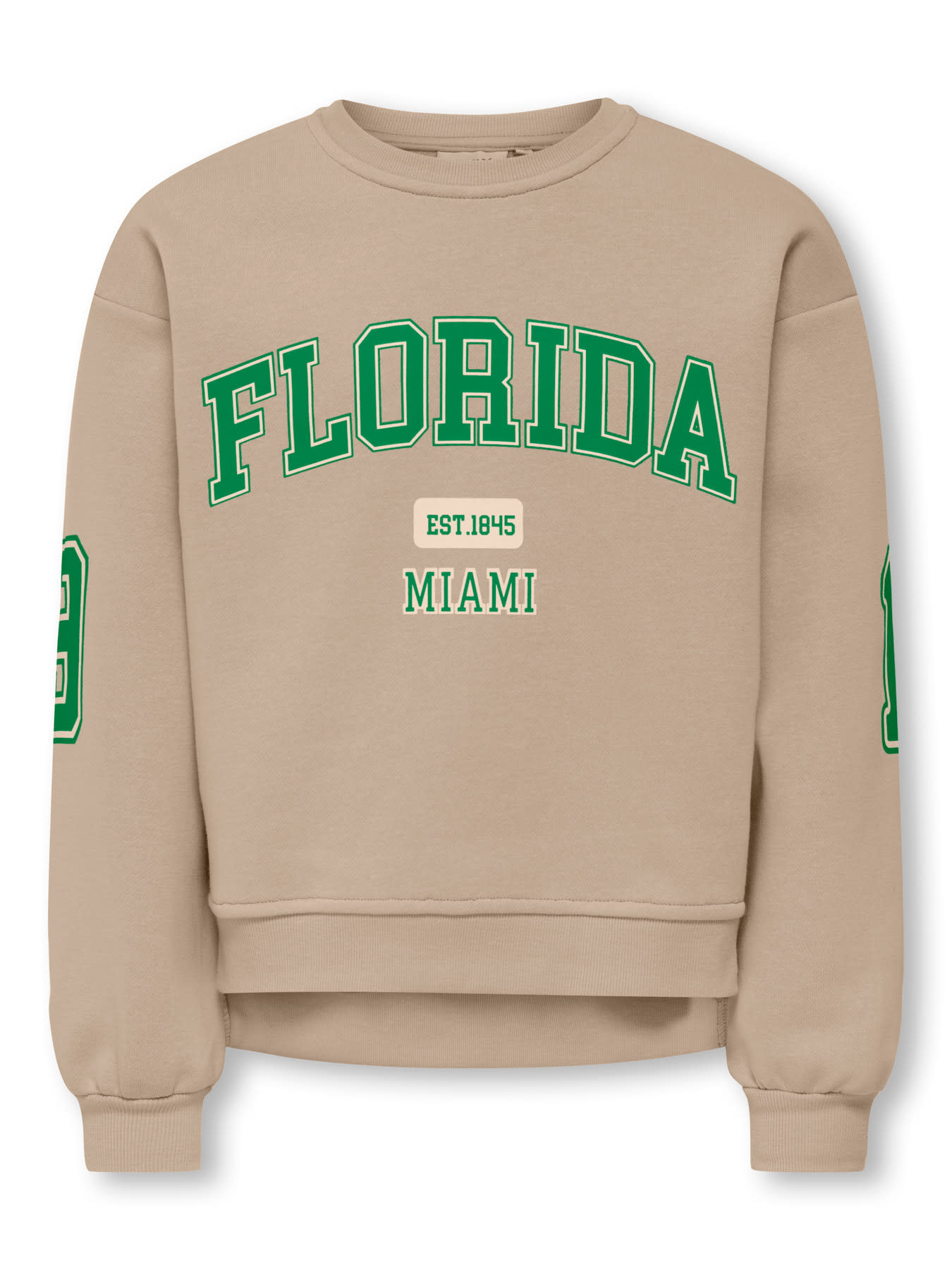 KOGVICTORY LIFE L/S O-NECK SWT 15356797 Humus Florida/Medium Green