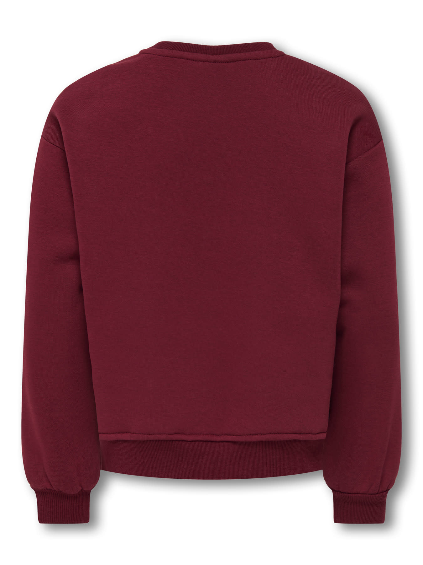 KOGVICTORY LIFE L/S O-NECK SWT 15356797 Cabernet Detroit/Cloud Dancer