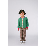 Miles knitted cardigan D507-0324 Medium Green