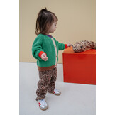 Miles knitted cardigan D507-0324 Medium Green