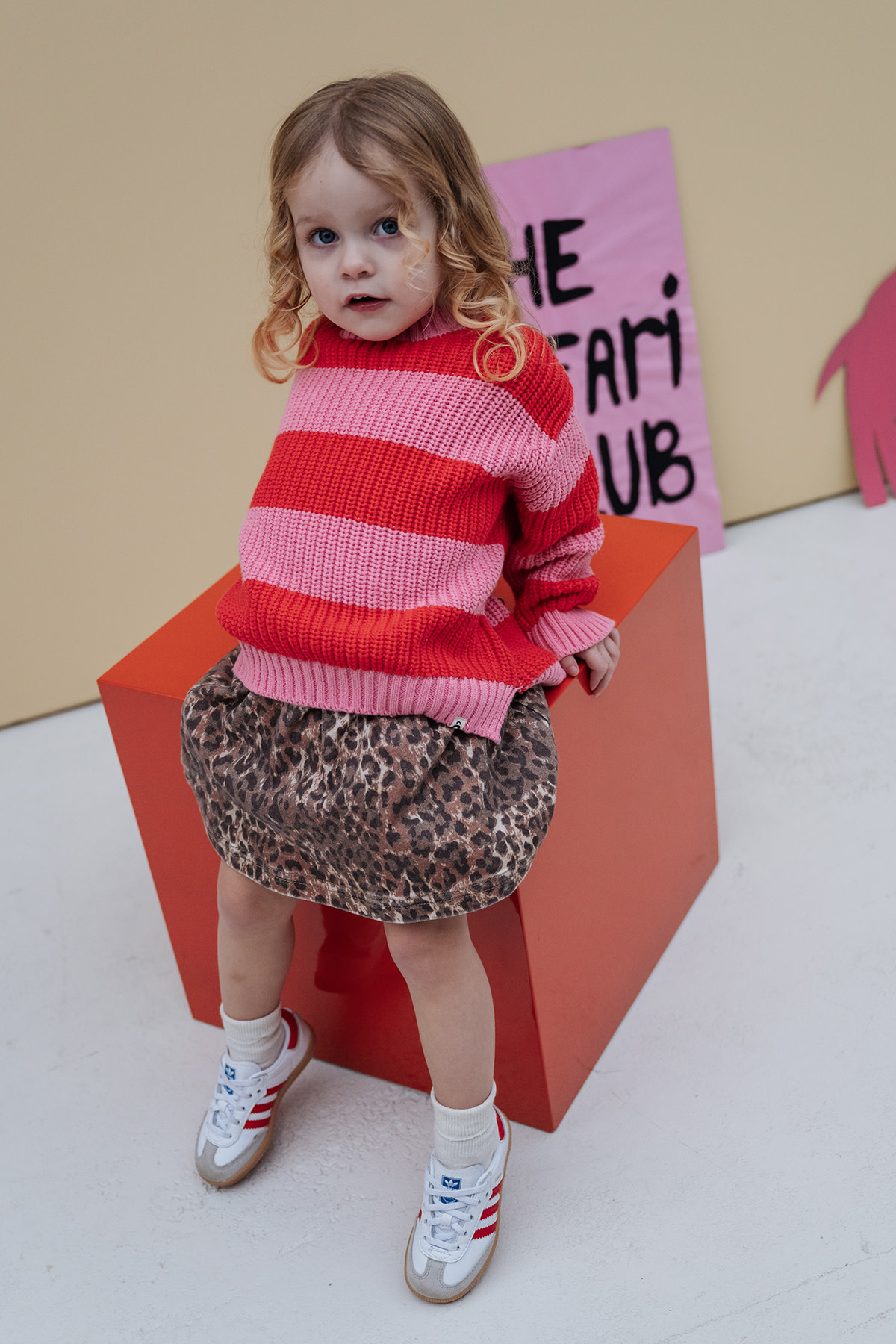 Jamie knitted sweater D507-0330 Pink Carnation